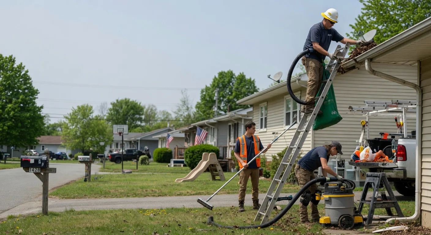 Gutter Installation in Line Lexington, PA near me